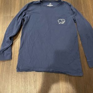 Women’s long sleeve tee shirt.